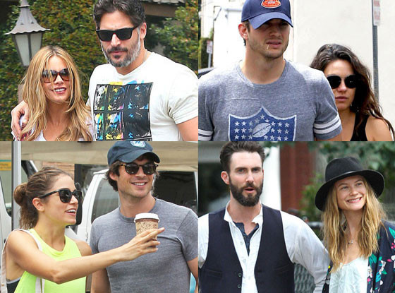 Ashton Kutcher, Mila Kunis, Joe Manganiello, Sofia Vergara, best of summer couples Ashton Kutcher, Mila Kunis, Joe Manganiello, Sofia Vergara, best of summer couples